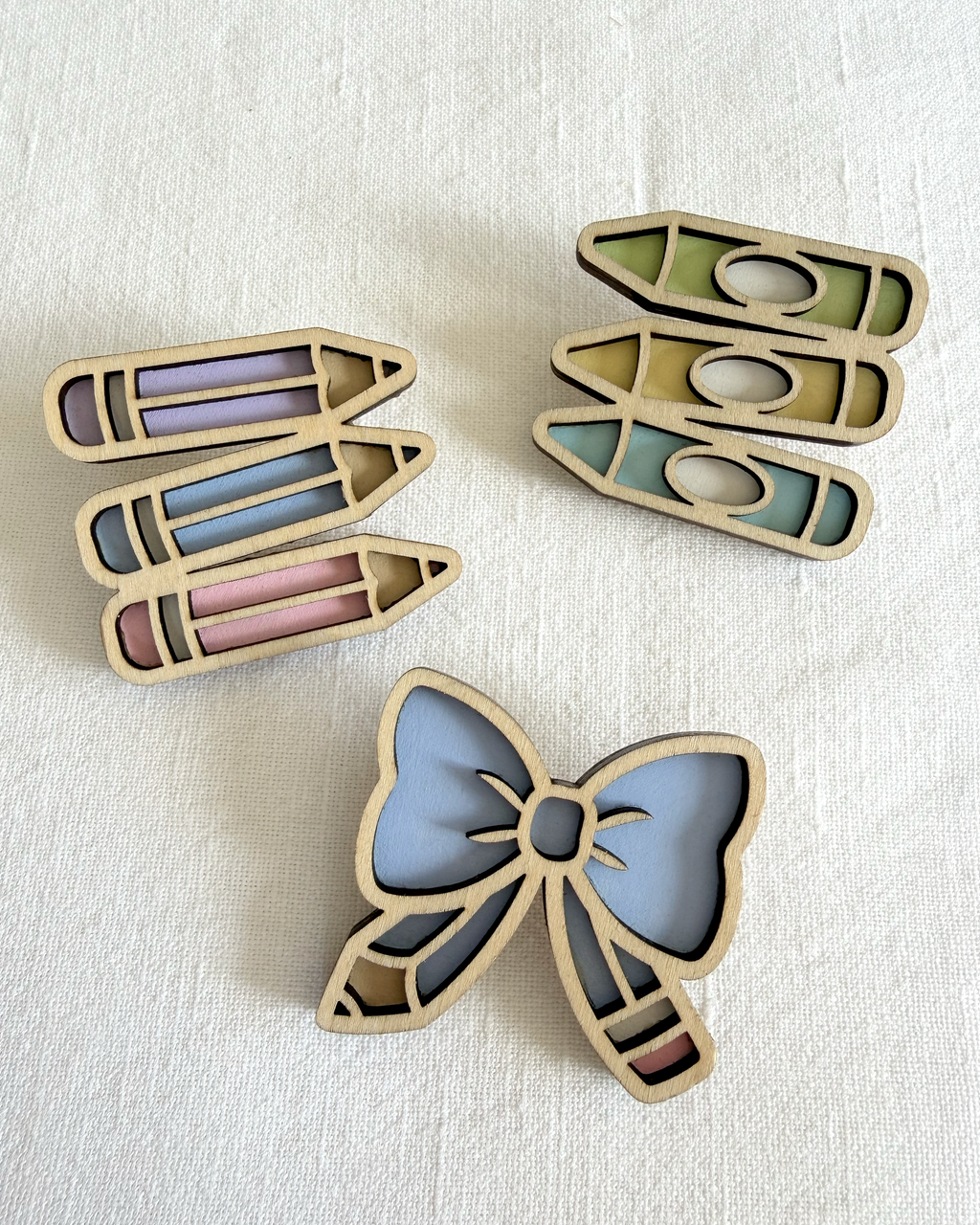 Badge ou porte clef - Collection fin d'année