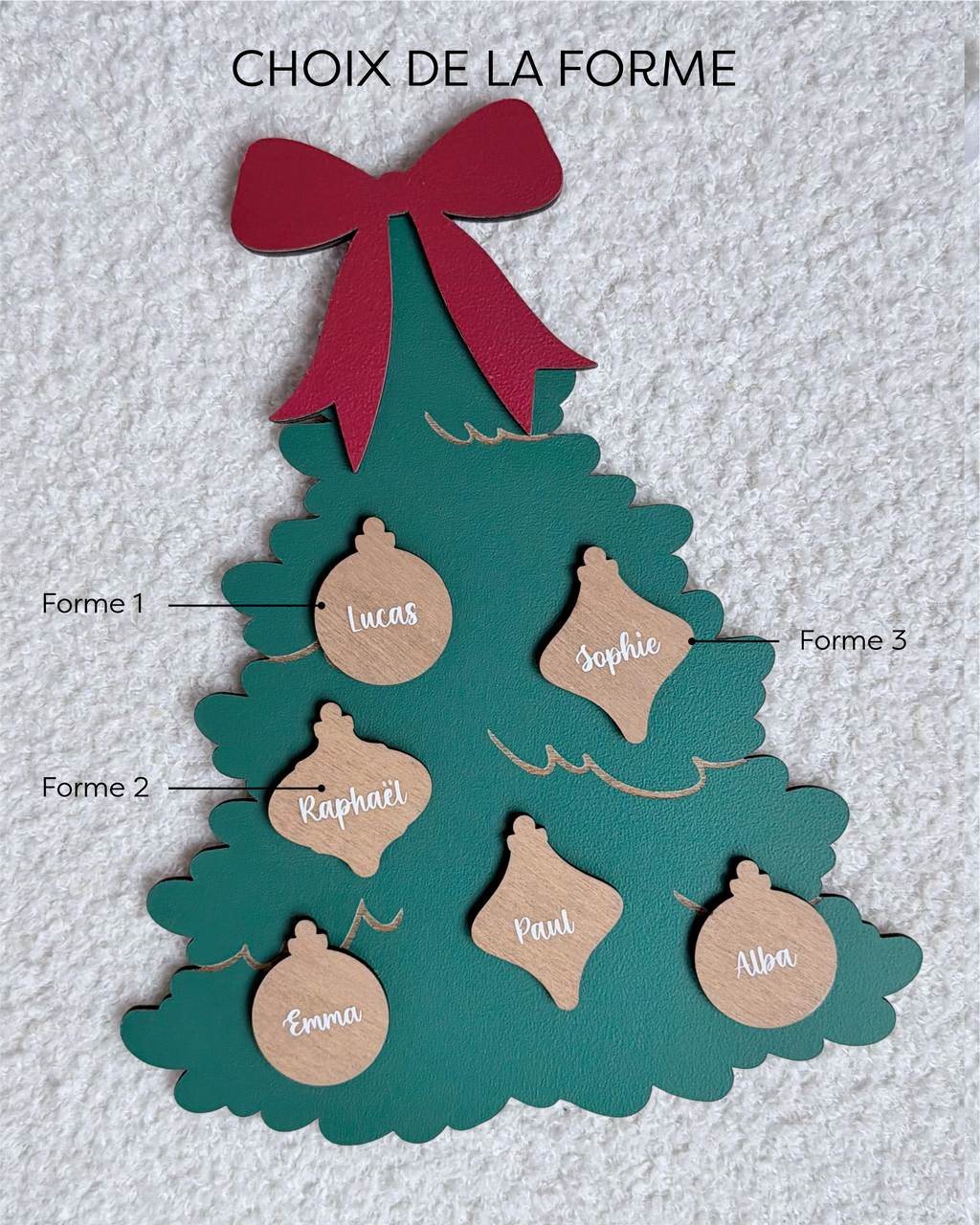 Sapin de Noël -  Notre petit sapin