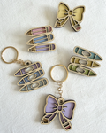Badge ou porte clef - Collection fin d'année