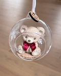 Suspension en verre - Mon petit ourson