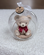 Suspension en verre - Mon petit ourson